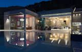 Back of House + Pool View at Night