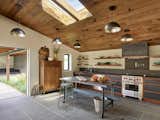 Fully appointed farm kitchen.