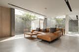 Mit Chit House by Looklen Architects living area