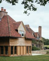 Exterior of Ancient Woodland House by Tom Turner Architects