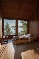 Bedroom of Vinalhaven Cabin by Levin | Salerno