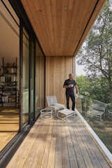 "We like moving from one [balcony] to another depending on the direction of the sun and wind,