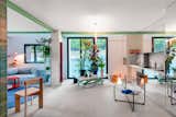 "The flexibility of the space, with its mobile elements like the table, allows us to transform the environment to fit each moment," says the homeowner.