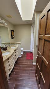 Before: Bathroom in Rockbrook Remodel by Workaday Design