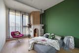 kid's room with tree house