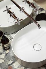 Bath Room and Tile Counter Bathroom details  Photo 17 of 23 in Apartment, 62 sq. meters in St. Petersburg by Antwe Design