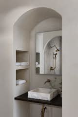 Custom vanity in Bedroom 1 - Bathroom