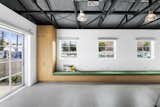 Multipurpose Conference and Break room storage and bench seating at the Specialty Family Foundation - a historic preservation project done by Hamilton Architects