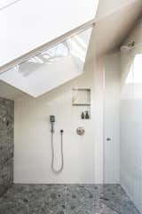 Main Bathroom with oversized skylight
