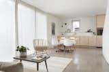 Open Ground Floor plan with Living Room Dining Room and Kitchen