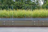 Seamless guard rail details.