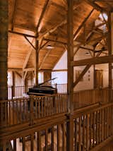Hallway and Medium Hardwood Floor © Susan Teare  Photo 3 of 6 in Music Barn by Birdseye
