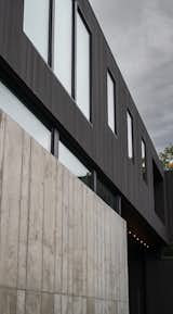 Exterior, Wood Siding Material, House Building Type, Flat RoofLine, and Concrete Siding Material  Photo 6 of 20 in Mural House by Birdseye