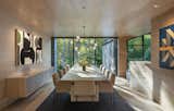 Dining Room, Recessed Lighting, Storage, Light Hardwood Floor, Chair, Table, Pendant Lighting, and Ceiling Lighting  Photo 9 of 34 in Chalet by Birdseye