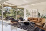 Living Room with Lawson Fenning chairs and Robert Moreland artwork