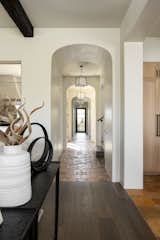 Adding the pendants down the main hall brightened up a dark space.