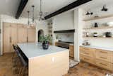 The floors are original and a gorgeous unique focal point.
