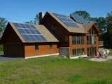 South Side of Morningstar. The garage adds extra roof space for PV panels. This house is better than zero.