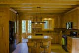 Kitchen - Equinox. The overhead mass timber pockets heat, and hats the upstairs floor. 