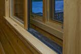Enertia® Homes have two windows on the north, at the double mass timber wall cavity. Owners can adjust by opening one or both, to outside conditions. 
