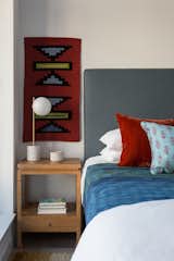 Eclectic Textiles in a Guest Bedroom, designed by Hive LA Home