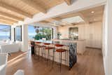 The kitchen also has a temperature-controlled wine storage unit that can store around 100 bottles.