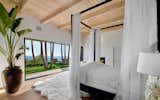 Every room but one offers ocean views, which makes it easy to stay connected to the water. The master suite has 12-foot ceilings, disappearing pocket doors that open to head-on ocean view; fireplace, and a separate
master closet/dressing room. 