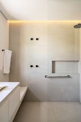 Shower at the Bathroom.