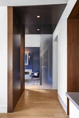 View from kitchen to family room