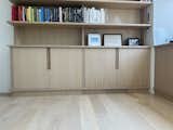 Office, Desk, and Study Room Type Rift white oak, integrated handles   Photo 1 of 4 in Glenbrea House by mark hurley