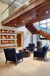 Staircase, Glass Railing, and Wood Tread  Photo 3 of 19 in Mid Century Modern by Tongue & Groove Design + Build