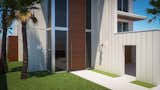 Front Exterior Entry- Yacht Modern Home in Wrightsville Beach