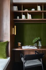 Office, Library Room Type, Shelves, Lamps, Study Room Type, Chair, and Desk Study / Library  Photo 10 of 21 in Draycott Residence by Perinelli Design
