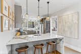 DRW stools, often used, as the small prep sink was home base for dinner prep.