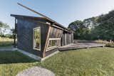 Part office, part family hideaway, this shou sugi ban cabin provides a therapeutic connection to the landscape of Little Compton, Rhode Island.