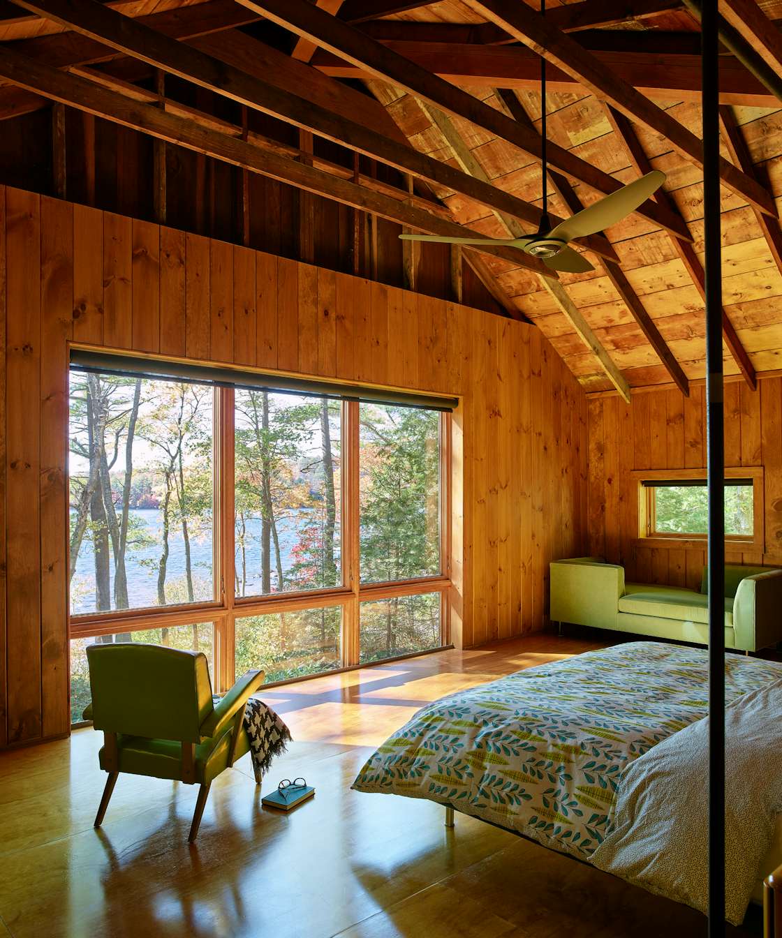 Photo 6 of 21 in Rustic Midcentury Lake Cabin in New Hampshire by KCS ...