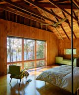 New Hampshire Lake Cabin by KCS Architects primary bedroom

