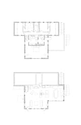 New Hampshire Lake Cabin by KCS Architects floor plans