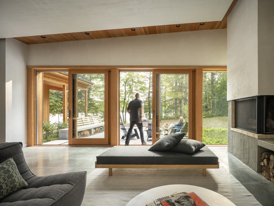 Photo 10 of 21 in This Loon Lake Getaway Is a WabiSabi Twist on the Traditional Cabin from