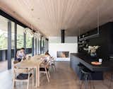 Cedar Grove House by HUNTERoffice dining and kitchen