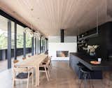 When the owners walked by the Lindsey Adelman showroom in New York, they knew they had to use one of her lights. "I bought a similar one with smoked glass for my mother who was also renovating,