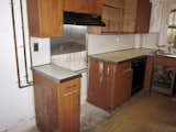 The original kitchen was in the back of the basement.