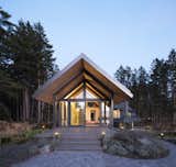 Exterior, House Building Type, Wood Siding Material, Cabin Building Type, A-Frame RoofLine, and Metal Roof Material  Photos from Collingwood Residence