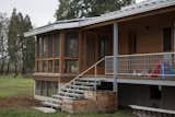 Outdoor Sunporch at back of house  Photo 6 of 32 in Micro-timber House by Voussoir Architecture