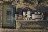 A bird's eye view of the retreat.