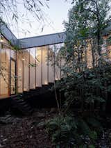 A Black Roof and Central Courtyard Make This Chilean Cabin Vanish Into the Woods - Photo 8 of 17 - 