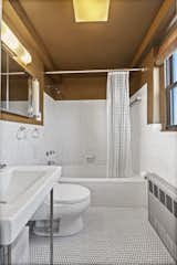 Spacious and bright bathroom