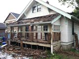 Before - Exterior back 