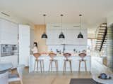Kitchen and opening living spaces