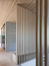 Slats and Concrete Wall Details